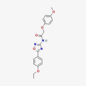 N-[5-(4-ethoxyphenyl)-1,2,4-oxadiazol-3-yl]-2-(4-methoxyphenoxy)acetamide