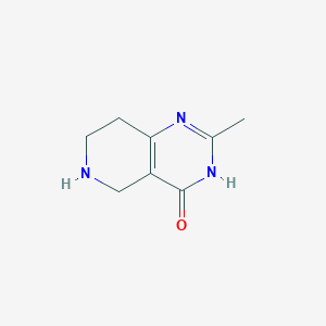 2-Methyl-5,6,7,8-tetrahydropyrido[4,3-D]pyrimidin-4(3H)-one