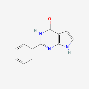 2-phenyl-7H-pyrrolo[2,3-d]pyrimidin-4-ol
