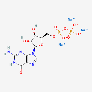 Guanosine 5'-(trihydrogen diphosphate), trisodium salt