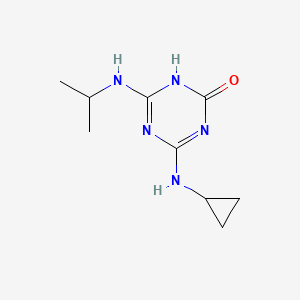 molecular formula C9H15N5O B1497809 Hydroxycyprazine CAS No. 39095-16-4