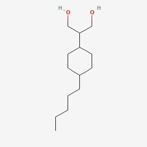 2-(4-Pentylcyclohexyl)propane-1,3-diol