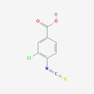 molecular formula C8H4ClNO2S B1497834 4-Carboxy-2-chlorophenylisothiocyanate CAS No. 1027512-44-2