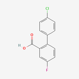 4'-Chloro-4-fluoro-[1,1'-biphenyl]-2-carboxylic acid