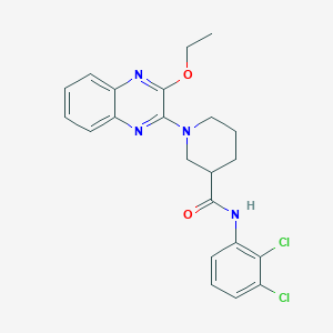 N-(2,3-dichlorophenyl)-1-(3-ethoxyquinoxalin-2-yl)piperidine-3-carboxamide