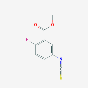 3-Methoxycarbonyl-4-fluorophenylisothiocyanate