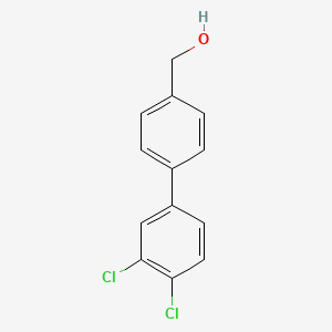 molecular formula C13H10Cl2O B1497854 4-(3,4-Dichlorophenyl)benzyl alcohol CAS No. 885949-98-4