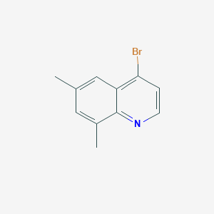 molecular formula C11H10BrN B1497865 4-Bromo-6,8-dimethylquinoline CAS No. 1070879-36-5