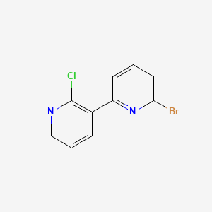 6-Bromo-2'-chloro-2,3'-bipyridine
