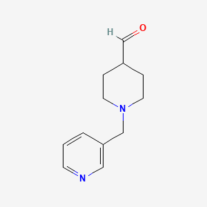 molecular formula C12H16N2O B1497873 1-(pyridin-3-ylmethyl)piperidine-4-carbaldehyde CAS No. 937796-16-2