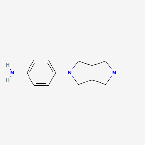 4-(5-Methyl-hexahydro-pyrrolo[3,4-c]pyrrol-2-yl)-phenylamine