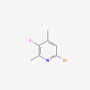 6-Bromo-3-iodo-2,4-dimethylpyridine