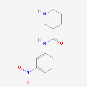 N-(3-Nitrophenyl)piperidine-3-carboxamide