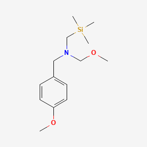 N-(4-Methoxy-benzyl)-N-methoxymethyl-N-trimethylsilylmethylamine