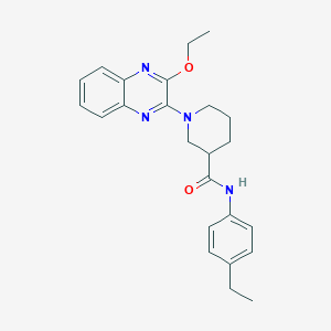 1-(3-ethoxyquinoxalin-2-yl)-N-(4-ethylphenyl)piperidine-3-carboxamide