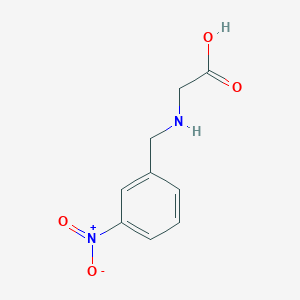 molecular formula C9H10N2O4 B1497946 (3-Nitro-benzylamino)-acetic acid CAS No. 72761-92-3
