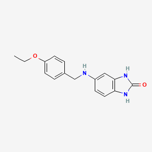 5-[(4-ethoxybenzyl)amino]-1,3-dihydro-2H-benzimidazol-2-one