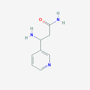 3-Amino-3-(pyridin-3-YL)propanamide