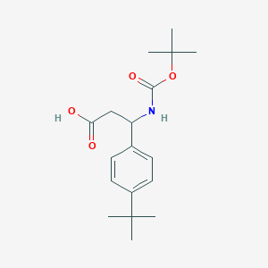 3-tert-Butoxycarbonylamino-3-(4-tert-butyl-phenyl)-propionic acid