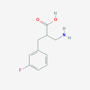 3-Amino-2-(3-fluorobenzyl)propanoic acid