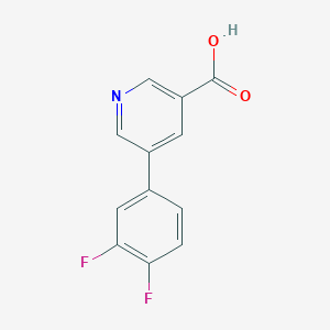 molecular formula C12H7F2NO2 B1497984 5-(3,4-二氟苯基)烟酸 CAS No. 1048486-16-3