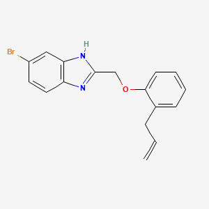 5-bromo-2-{[2-(prop-2-en-1-yl)phenoxy]methyl}-1H-benzimidazole