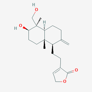 molecular formula C20H30O4 B149799 14-脱氧穿心莲内酯 CAS No. 4176-97-0