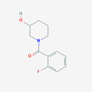 molecular formula C12H14FNO2 B1497996 (2-Fluoro-phenyl)-(3-hydroxy-piperidin-1-yl)-methanone CAS No. 1146080-21-8
