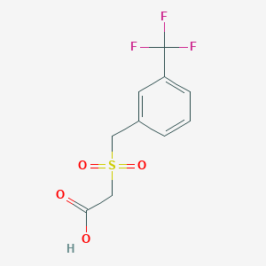(3-Trifluoromethylphenylmethanesulfonyl)acetic acid