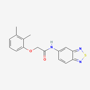 N-(2,1,3-benzothiadiazol-5-yl)-2-(2,3-dimethylphenoxy)acetamide