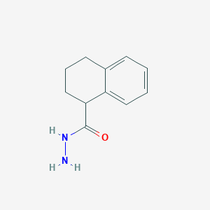 molecular formula C11H14N2O B1498027 1,2,3,4-Tetrahydronaphthalene-1-carbohydrazide CAS No. 321198-18-9