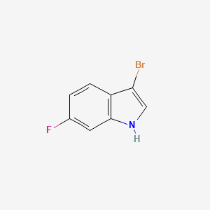 molecular formula C8H5BrFN B1498034 3-Bromo-6-fluoro-1H-indole CAS No. 1094754-90-1
