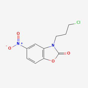 3-(3-Chloropropyl)-5-nitrobenzo[d]oxazol-2(3H)-one