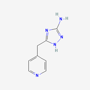 5-(Pyridin-4-ylmethyl)-4H-1,2,4-triazol-3-amine