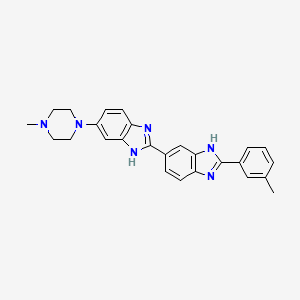 molecular formula C26H26N6 B1498090 Hoechst 33258 analog 2 CAS No. 23491-54-5