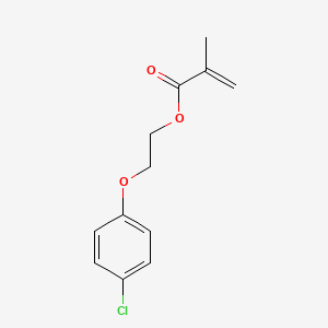 molecular formula C12H13ClO3 B1498106 p-Chlorophenoxyethyl methacrylate CAS No. 63249-65-0