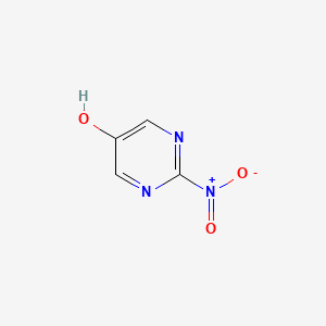 molecular formula C4H3N3O3 B1498132 2-Nitropyrimidin-5-ol CAS No. 345642-85-5