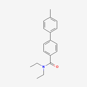 molecular formula C18H21NO B1498141 N,N-Diethyl-4'-methylbiphenyl-4-carboxamide 