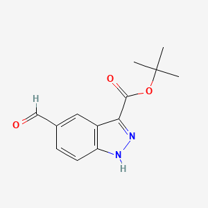 tert-butyl 5-formyl-1H-indazole-3-carboxylate