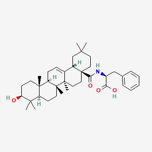 molecular formula C39H57NO4 B1498149 N-[(3beta)-3-Hydroxy-28-oxoolean-12-en-28-yl]-L-phenylalanine 