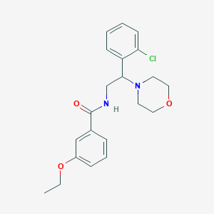 N-[2-(2-chlorophenyl)-2-(morpholin-4-yl)ethyl]-3-ethoxybenzamide