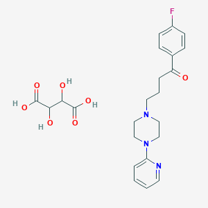 molecular formula C23H28FN3O7 B1498174 Azaperone tartrate 