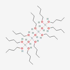 molecular formula C40H106O13Ti4 B1498195 Tetra-n-butyl orthotitanate tetramer 