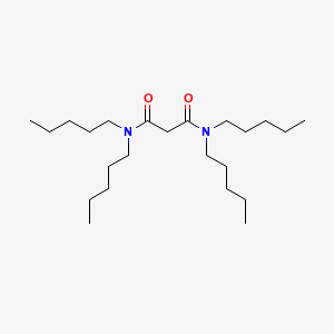 molecular formula C23H46N2O2 B1498196 N,N,N',N'-Tetrapentylmalonamide CAS No. 1560797-76-3