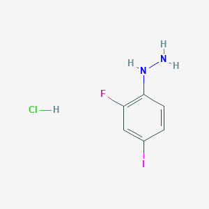 2-Fluoro-4-iodophenylhydrazine hydrochloride