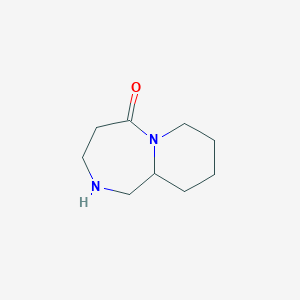 molecular formula C9H16N2O B1498205 octahydropyrido[1,2-a][1,4]diazepin-5(2H)-one CAS No. 1000577-67-2