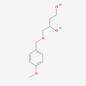 molecular formula C12H18O4 B1498215 4-(4-Methoxybenzyloxy)-1,3-butanediol CAS No. 1820740-81-5