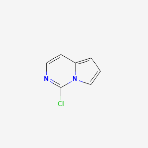 molecular formula C7H5ClN2 B1498219 1-氯吡咯并[1,2-c]嘧啶 CAS No. 918340-50-8