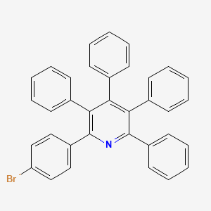 molecular formula C35H24BrN B1498252 2-(4-Bromophenyl)-3,4,5,6-tetraphenylpyridine 