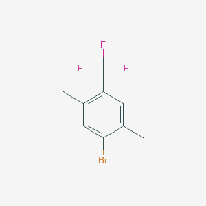 molecular formula C9H8BrF3 B1498279 1-溴-2,5-二甲基-4-(三氟甲基)苯 CAS No. 887268-18-0
